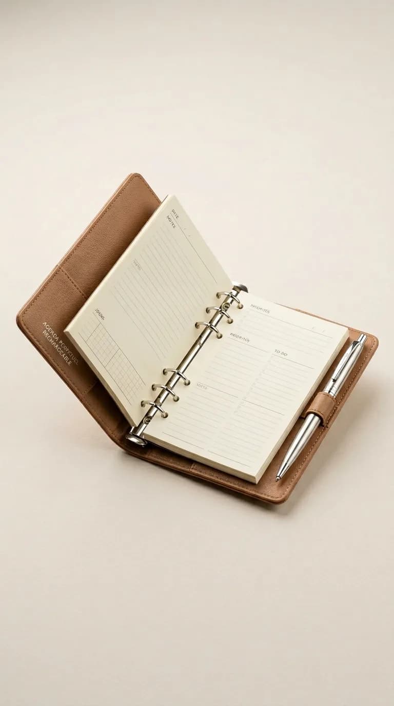 Agenda Perpetuel Rechargeable