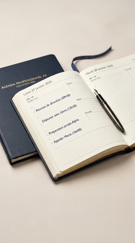 Agenda Professionnel A4