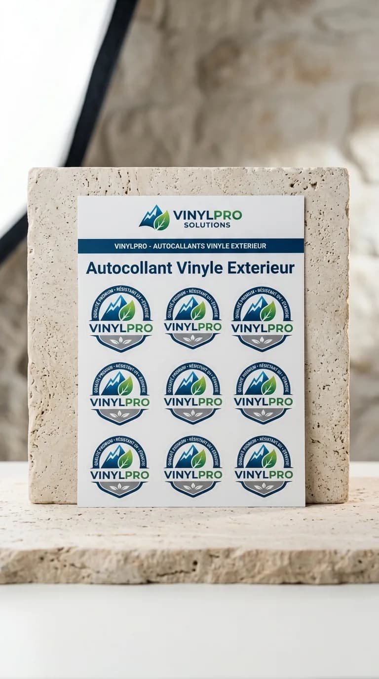 Autocollant Vinyle Exterieur