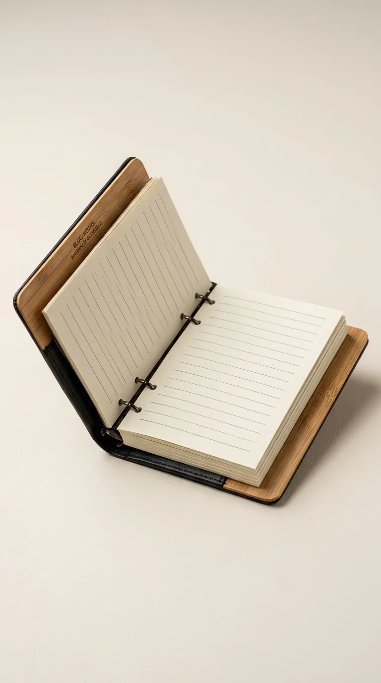 Bloc Notes Bambou Ecologique