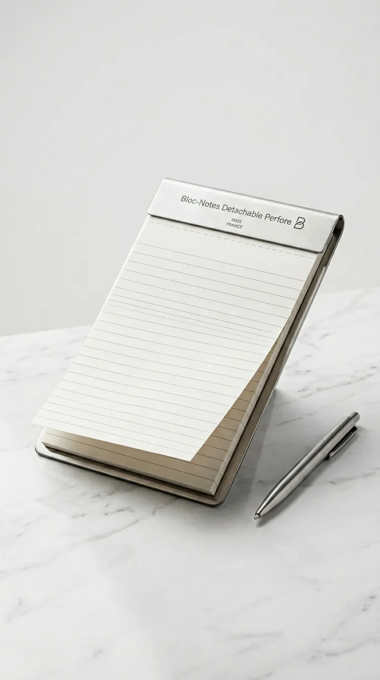 Bloc Notes Repositionnable — vue 4