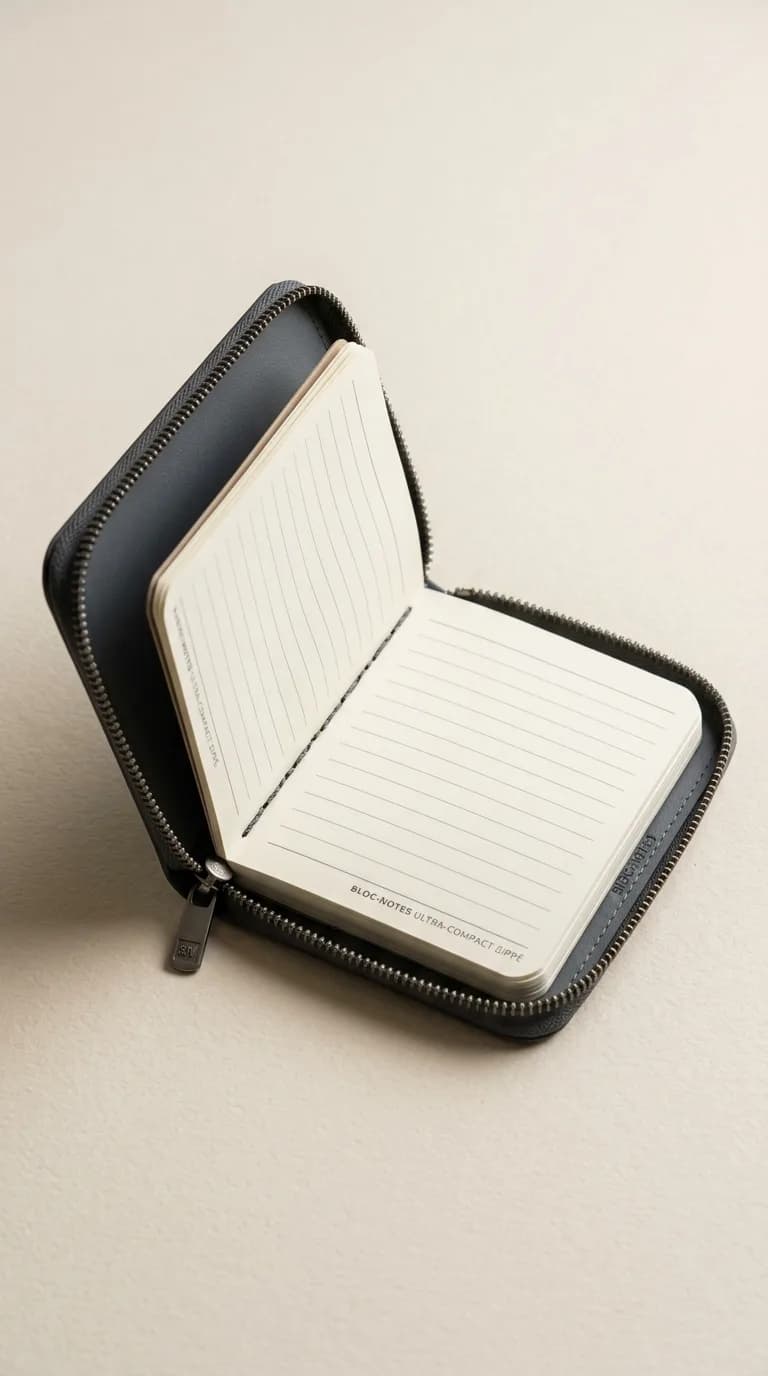 Bloc Notes Ultra Compact Zippe