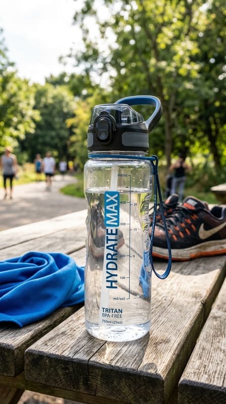 Bouteille Hdpe Sport 600ml