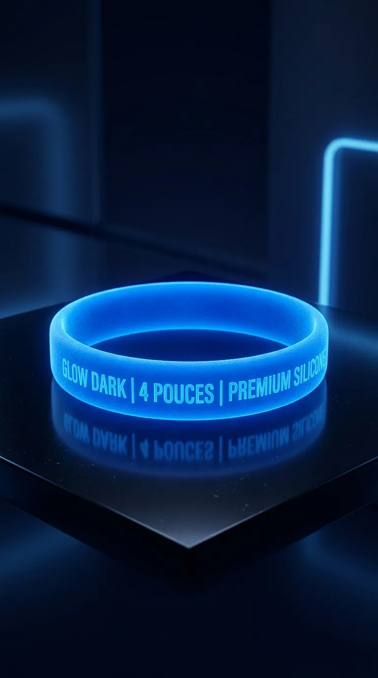 Bracelet Silicone Glow Dark