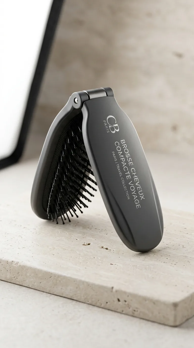 Brosse Cheveux Compacte Voyage