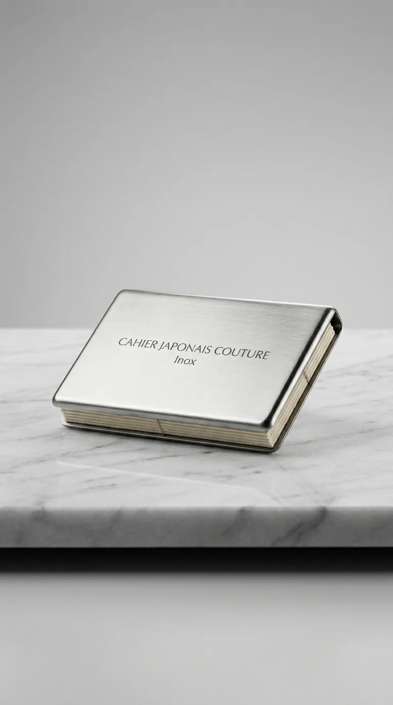 Cahier Japonais Couture Metal