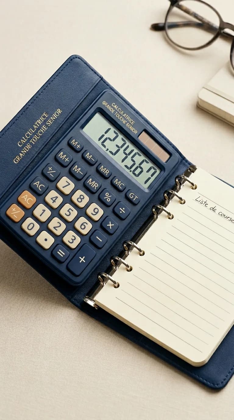 Calculatrice Grande Touche Senior