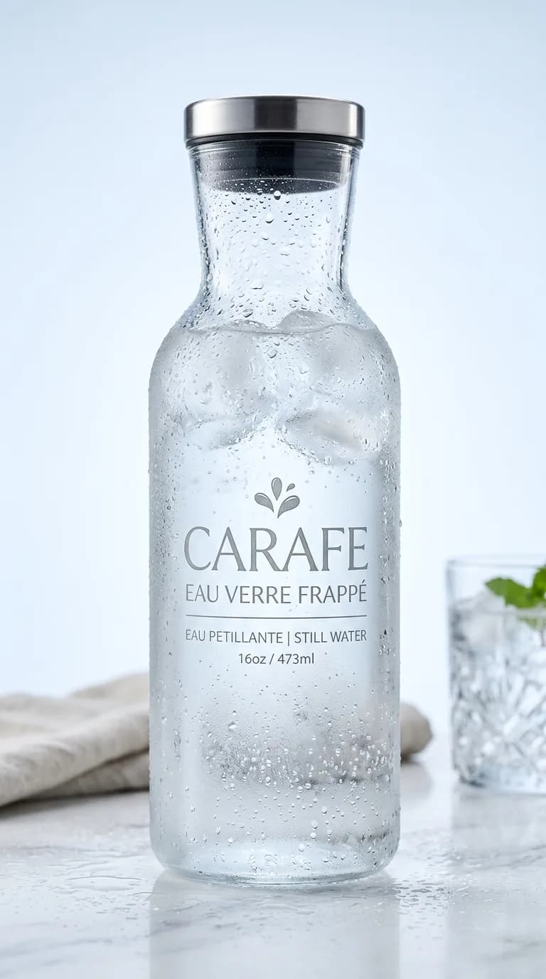 Carafe Eau Verre