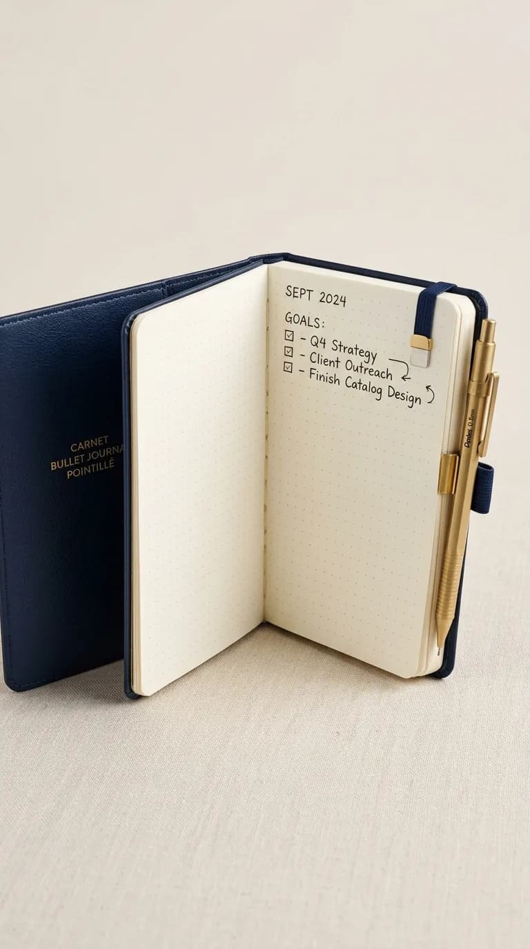 Carnet Bullet Journal Pointille