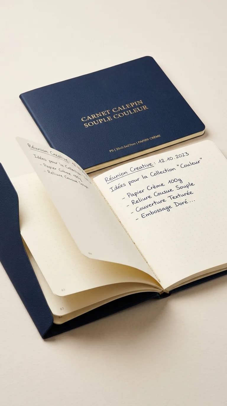 Carnet Calepin Souple Couleur