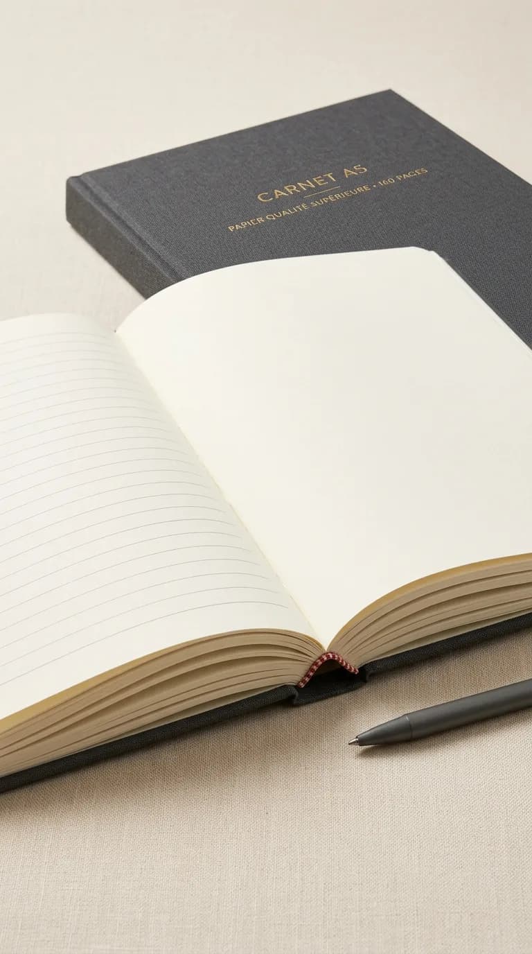 Carnet Couverture Rigide A5