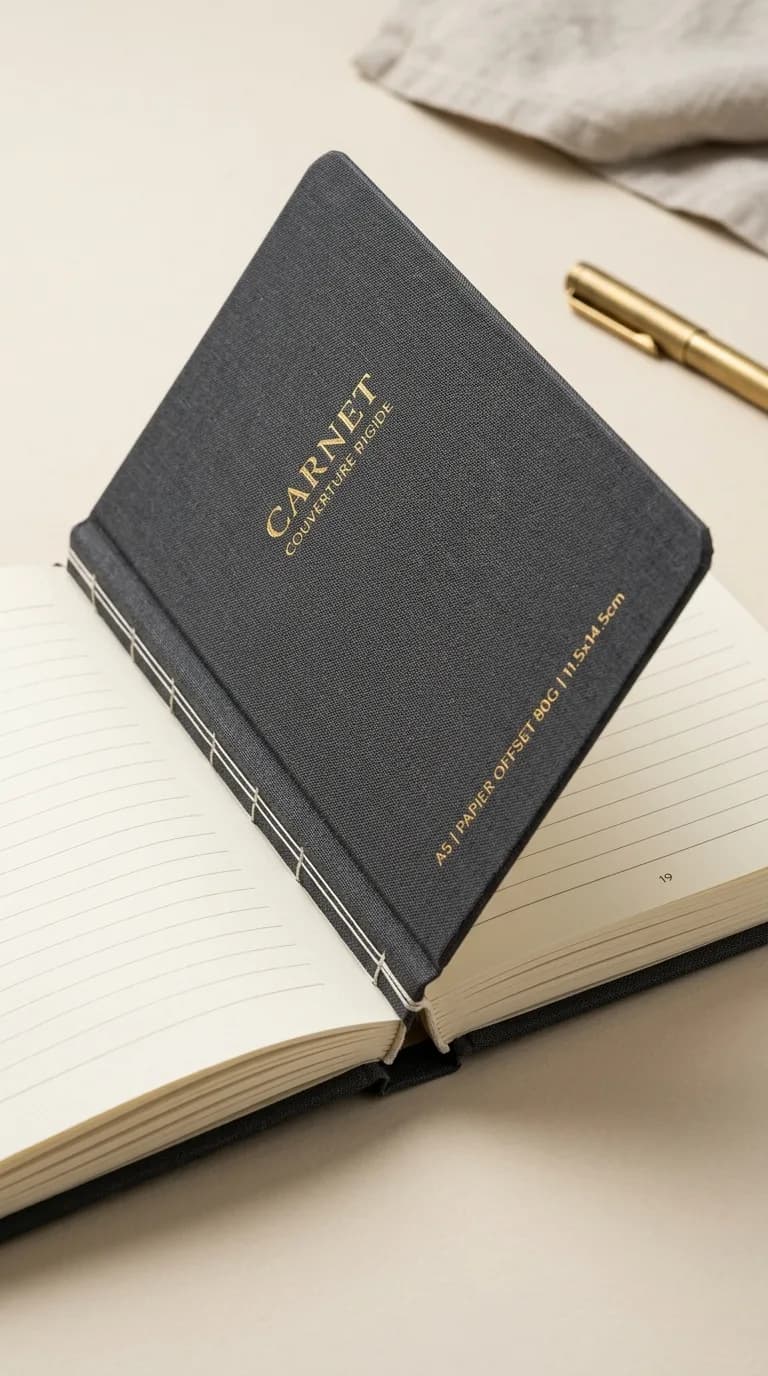 Carnet Couverture Rigide