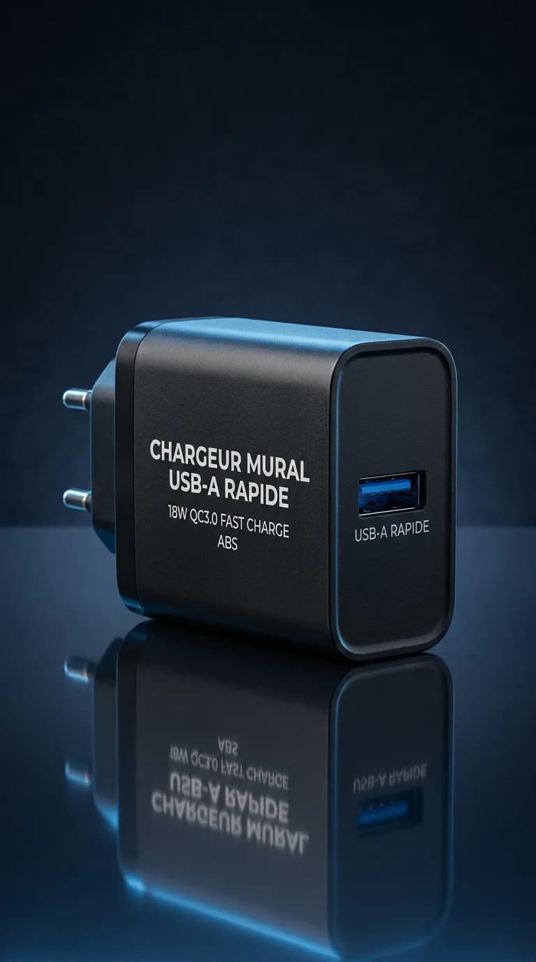 Chargeur Mural Usb A Rapide