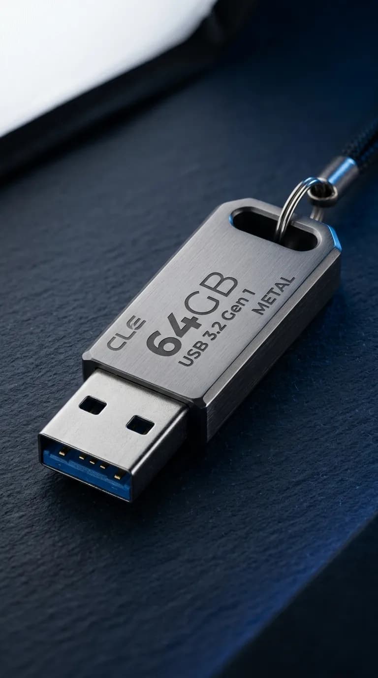 Cle Usb 64gb Metal Premium