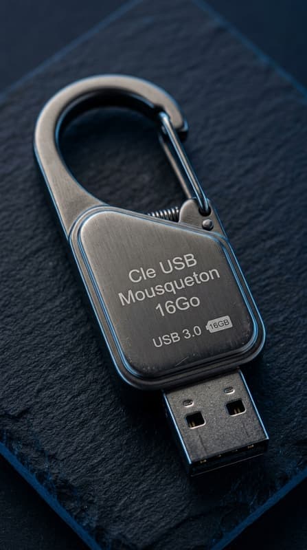 Cle Usb Ampoule En Verre — vue 2