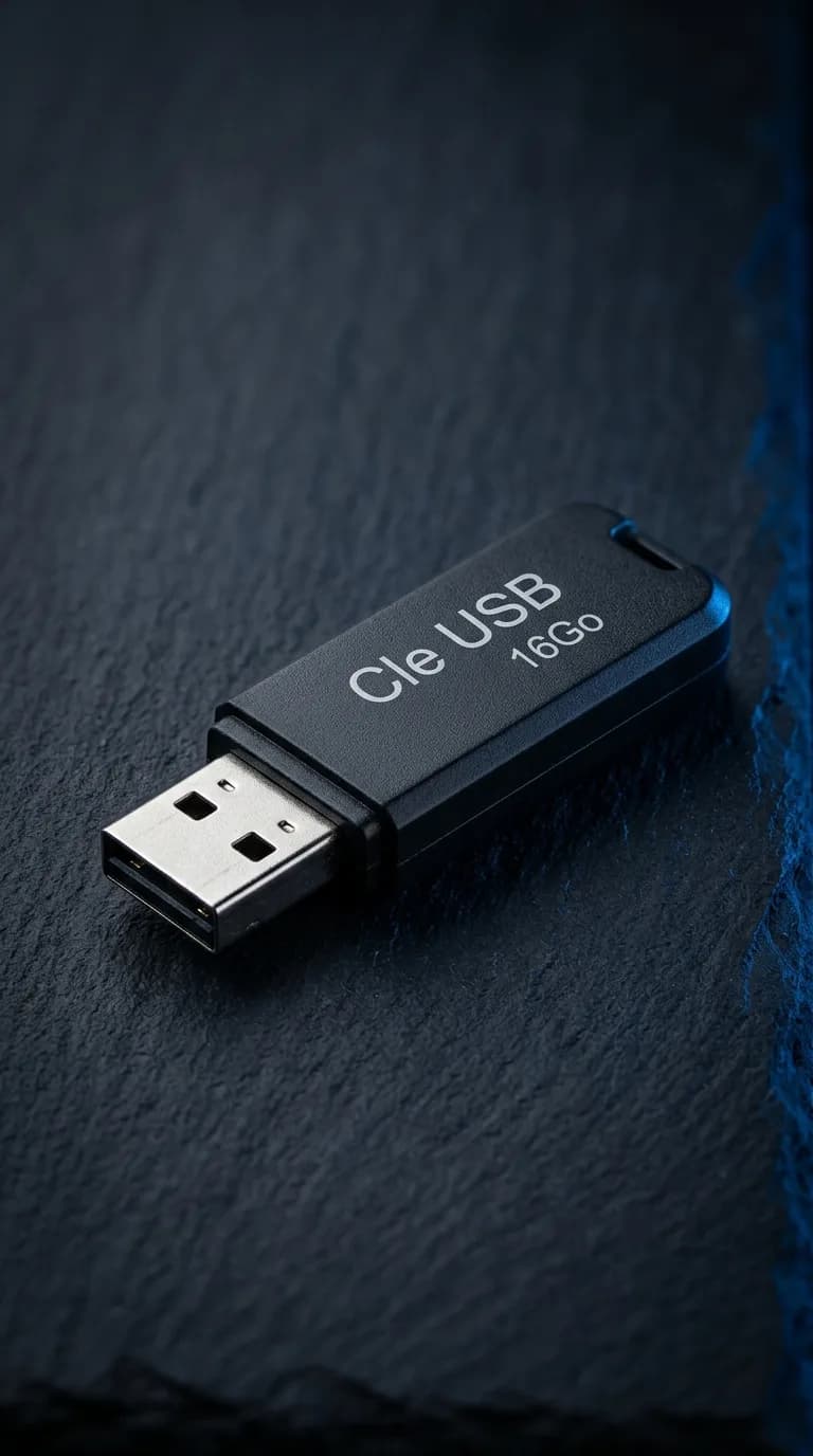 Cle Usb Carte De Credit Metal — vue 2