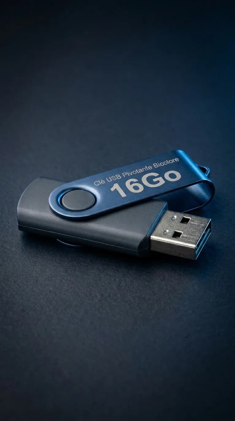 Cle Usb Carte De Credit Metal — vue 3