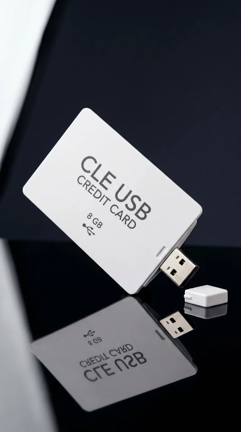 Cle Usb Carte De Credit Metal