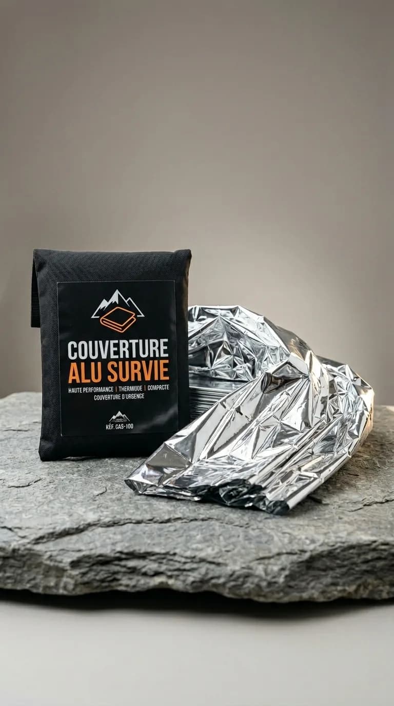 Couverture Alu Survie