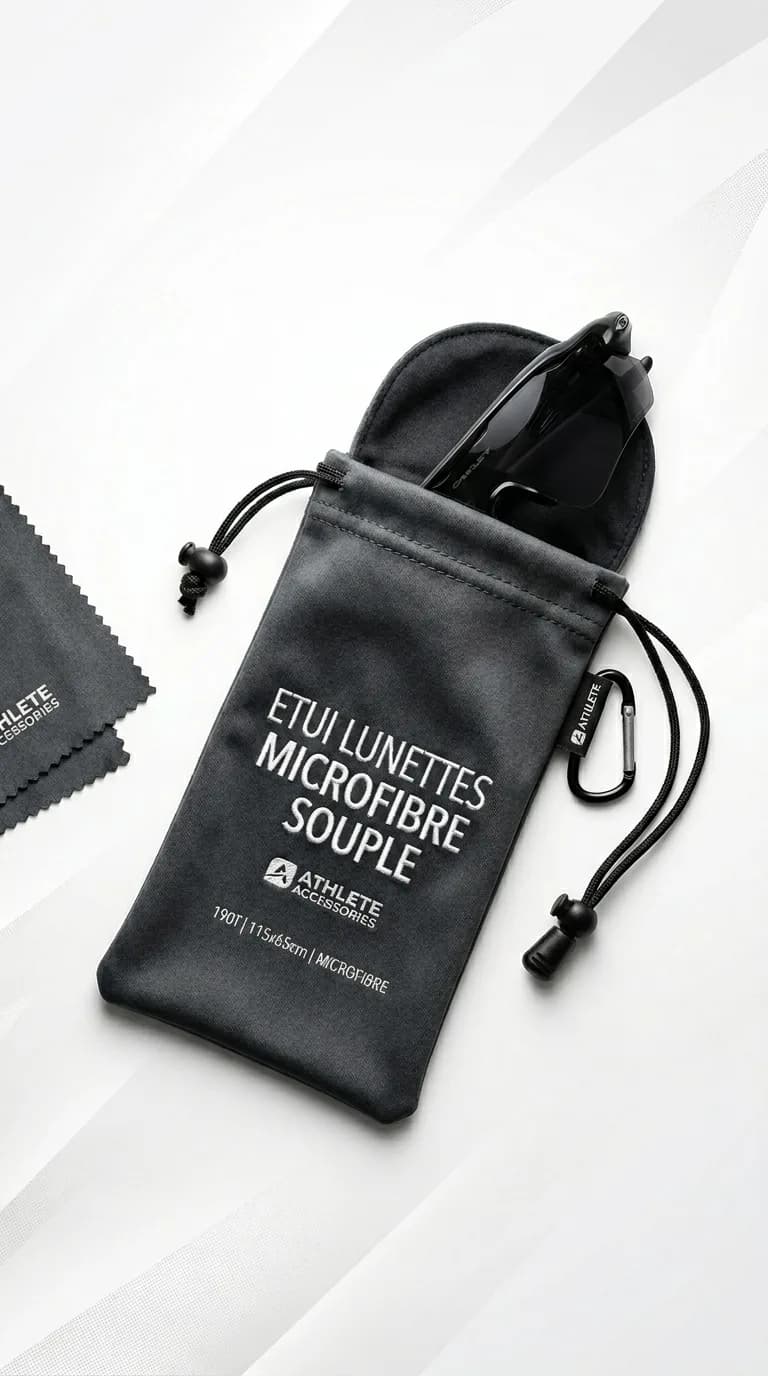 Etui Lunettes Microfibre Souple