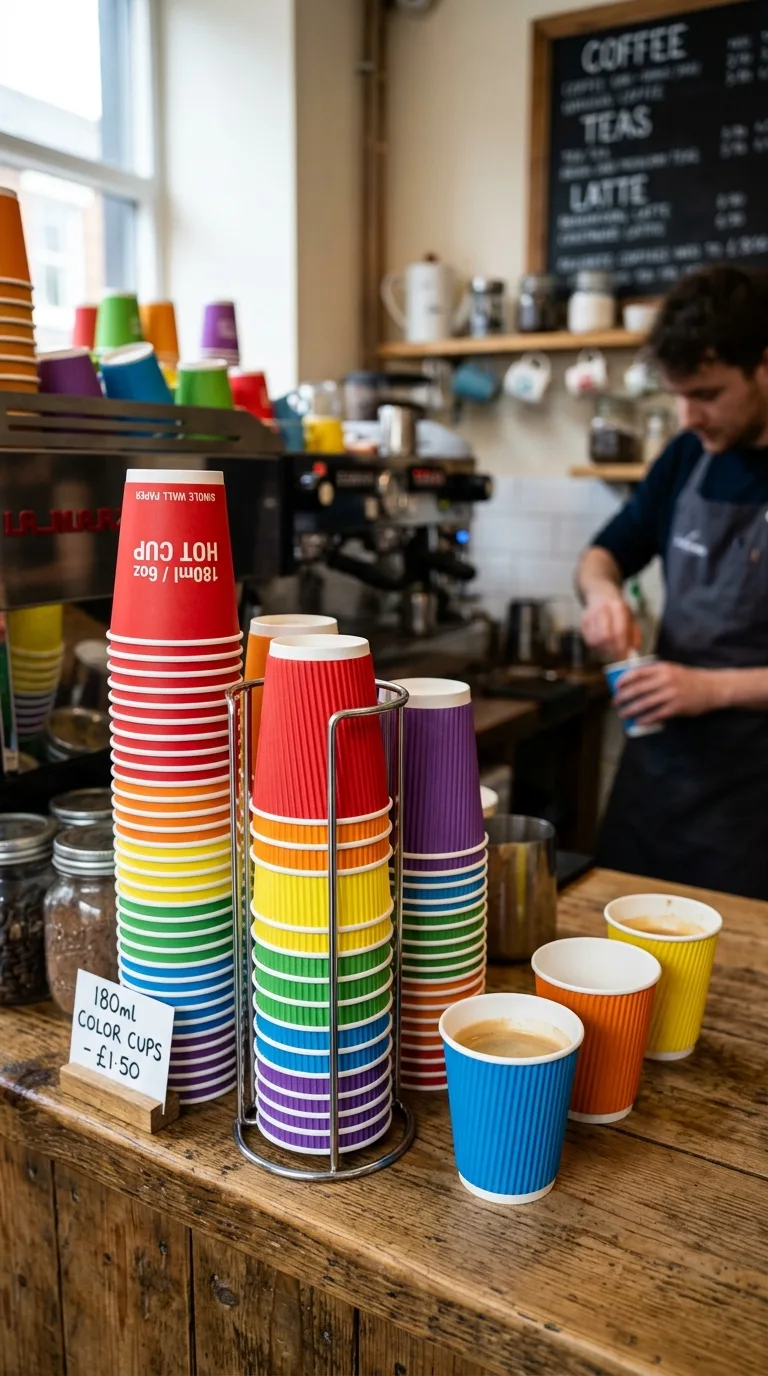 Gobelet Jetable 180ml Couleur — vue 3