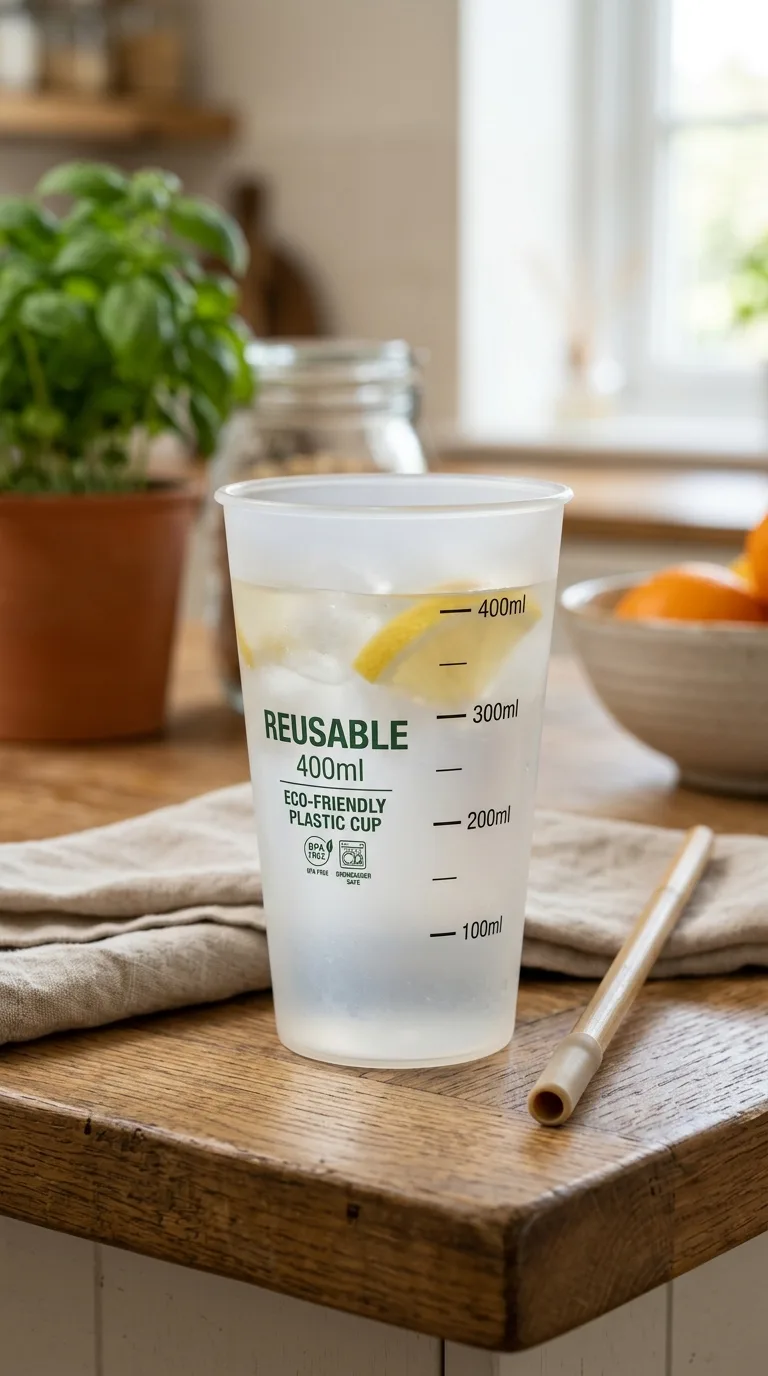 Gobelet Plastique 400ml Reutil — vue 2