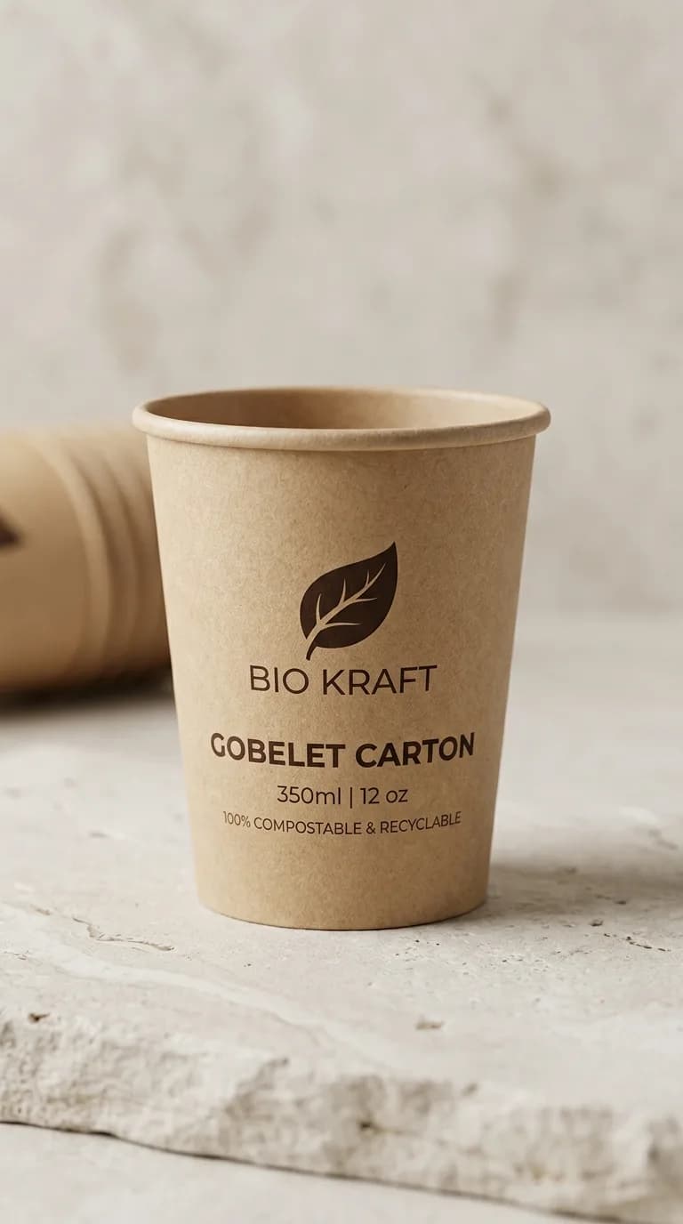 Gobelet Plastique Snap Lid — vue 2