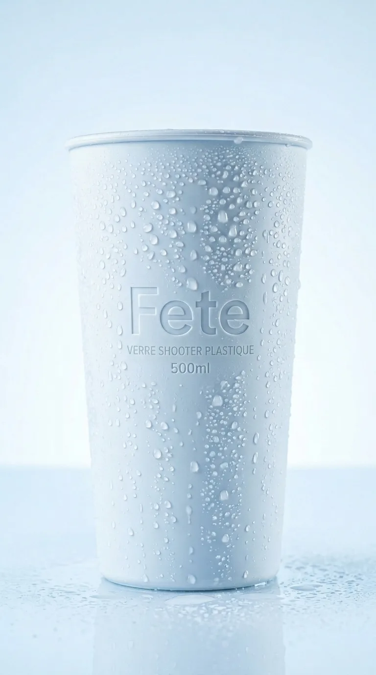 Gobelet Translucide Paille — vue 2