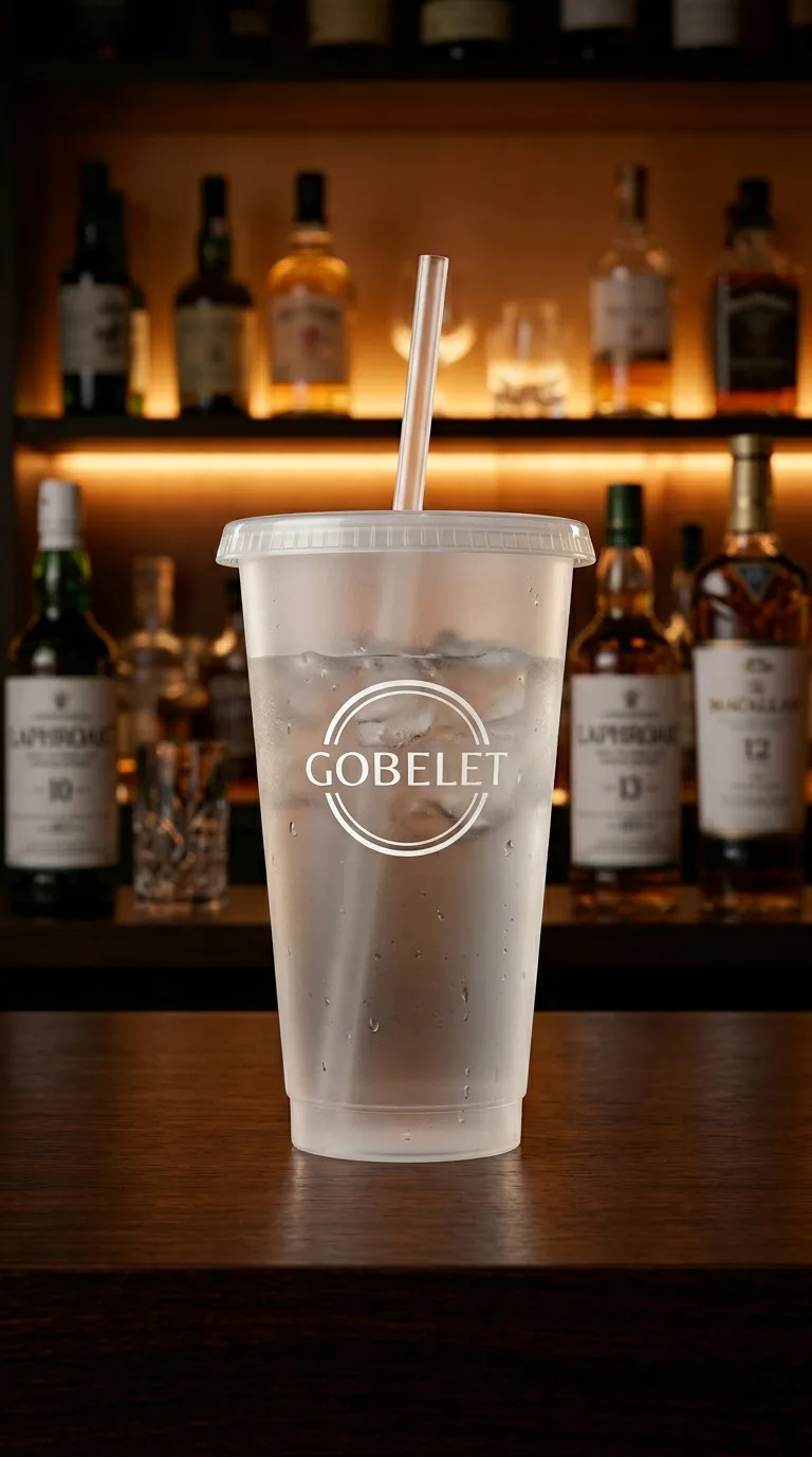 Gobelet Translucide Paille — vue 3