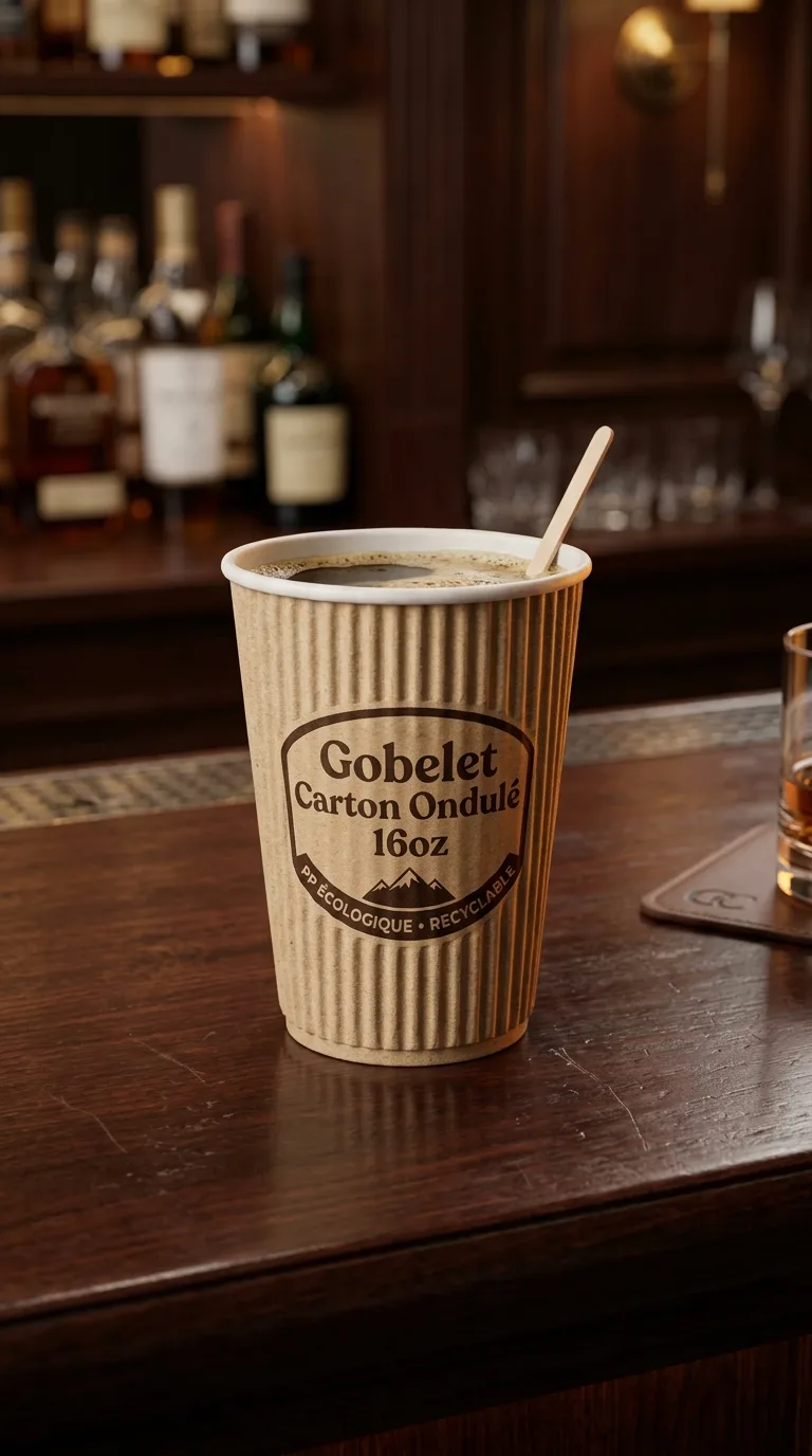 Goblet Carton Ondulé