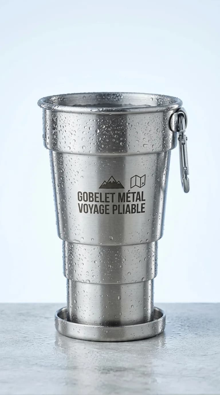 Goblet Metal Voyage Pliable
