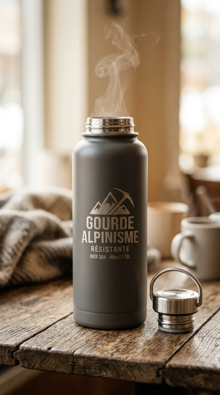 Gourde Alpinisme Resistante — vue 2