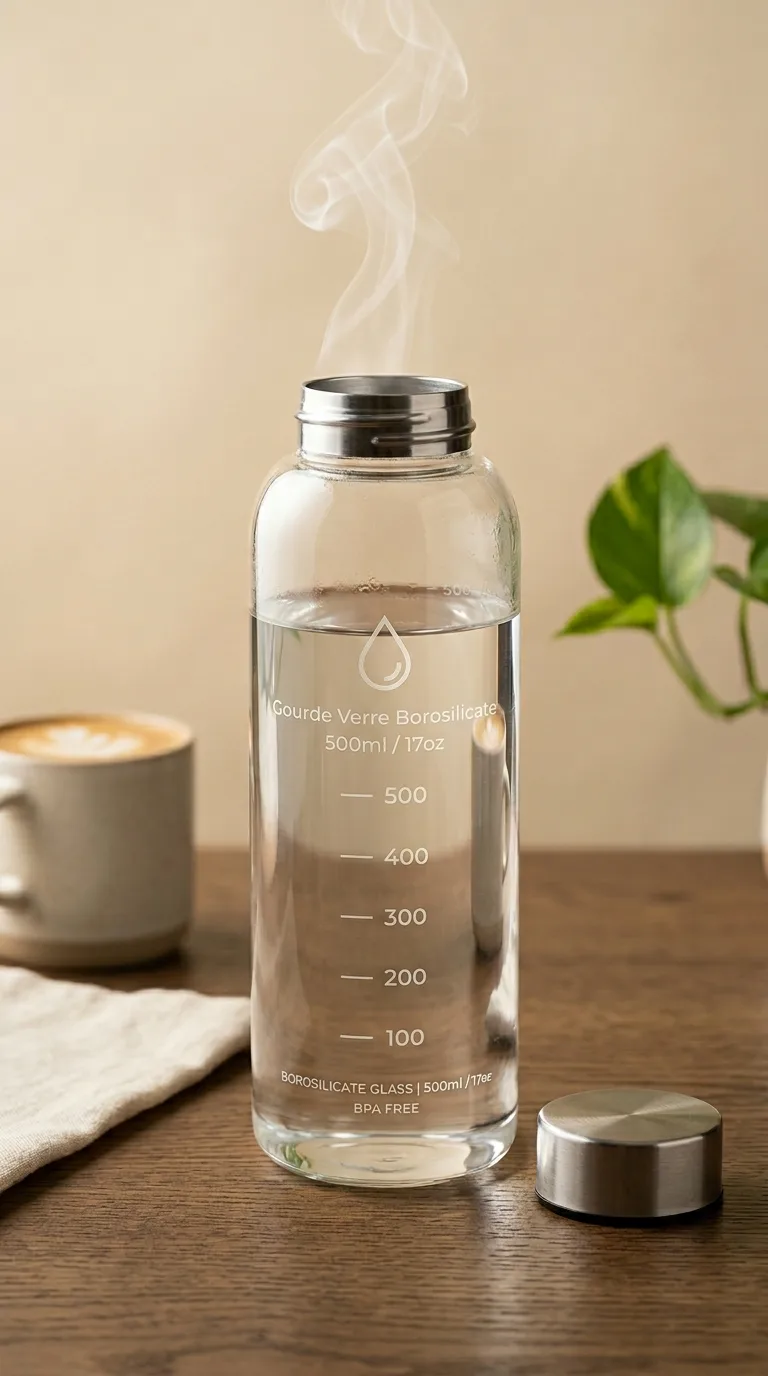 Gourde Verre Borosilicate