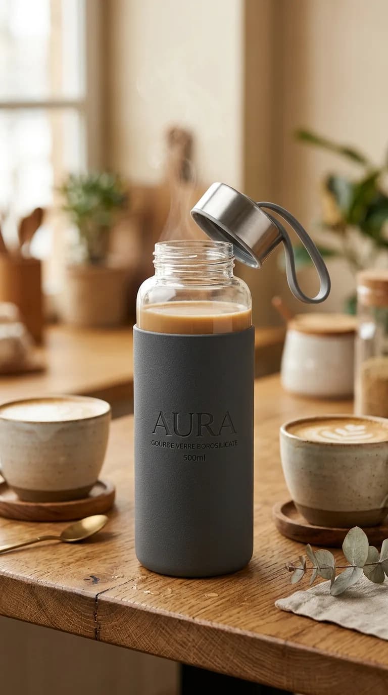 Gourde Verre Borosolicate