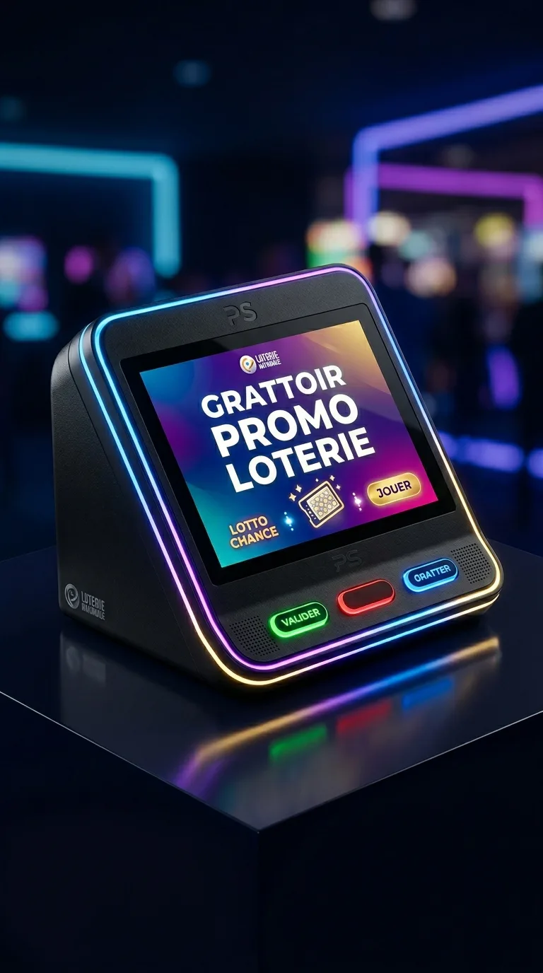 Grattoir Promo Loterie