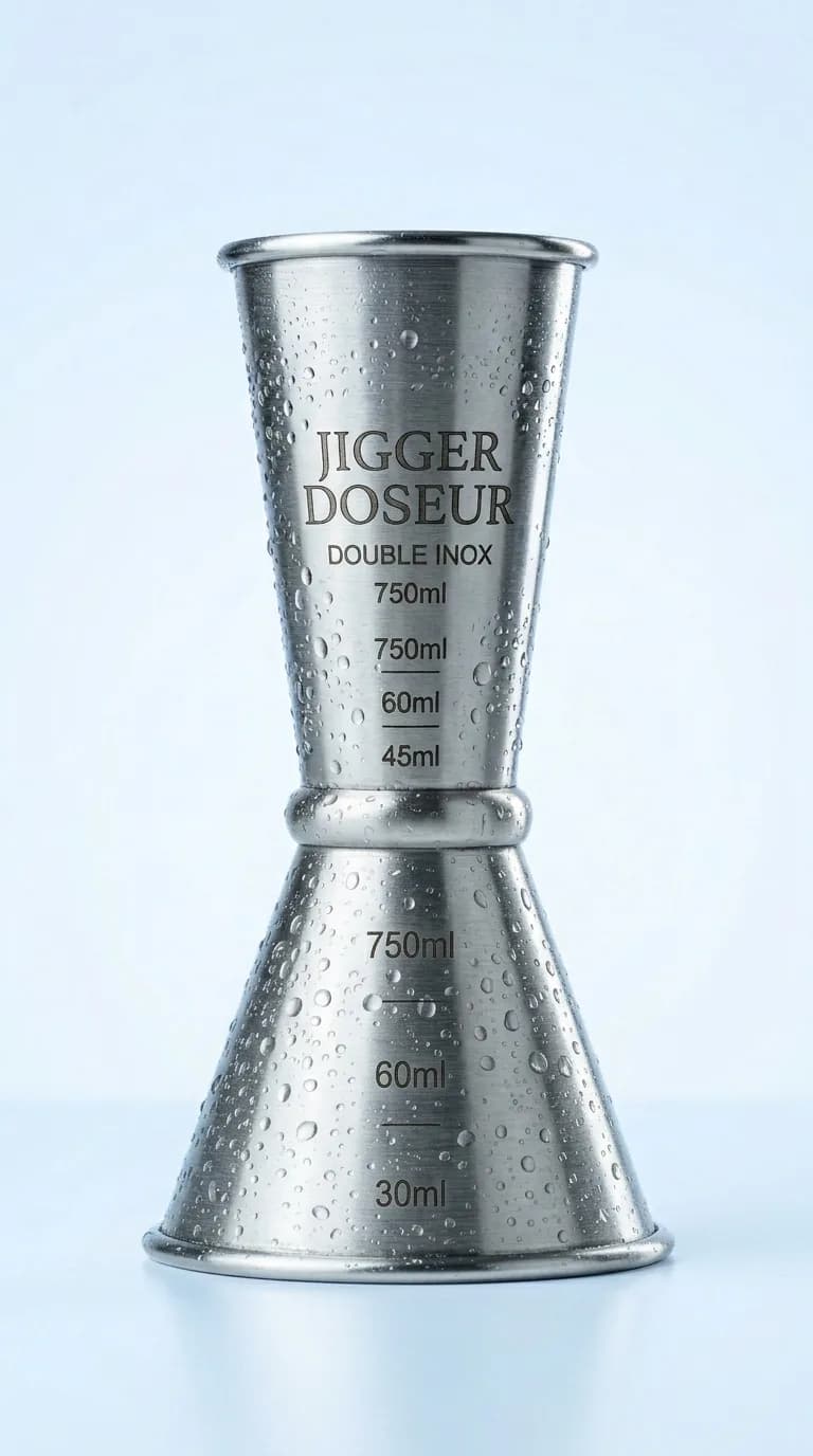 Jigger Doseur Double Inox