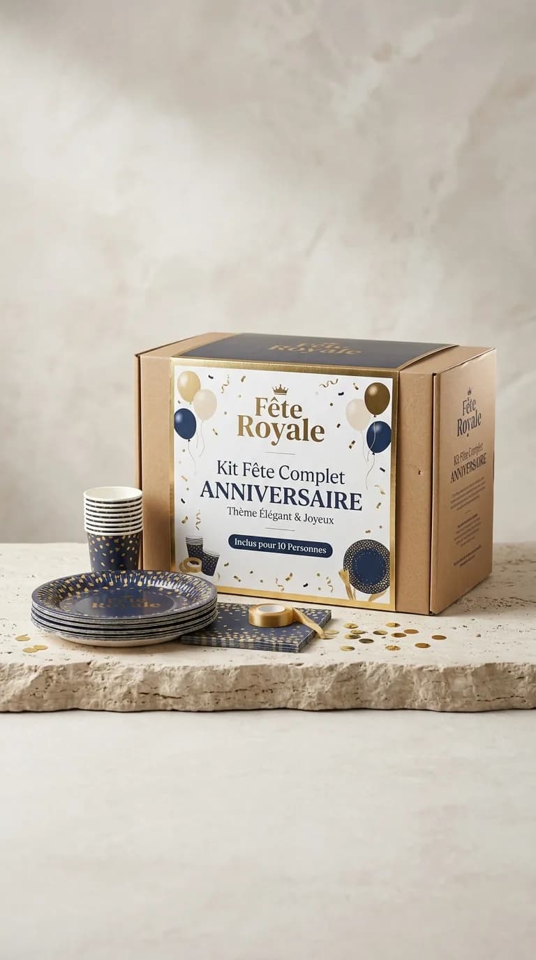 Kit Fete Complet Anniversaire