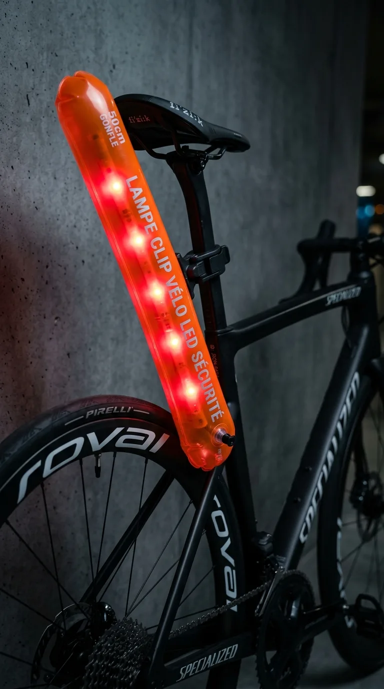 Lampe Clip Velo Led Securité