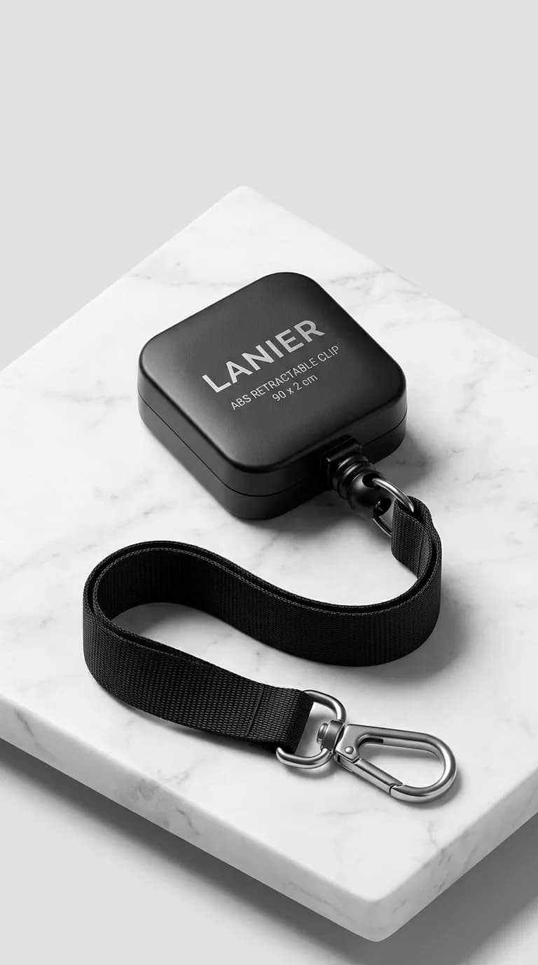 Laniere Abs Clip Retractable