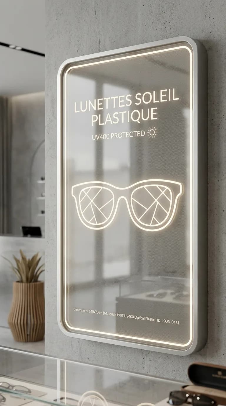 Lunette Soleil Plastique