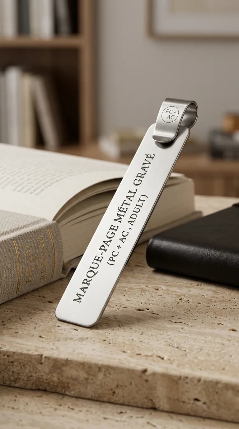 Marque Page Metal