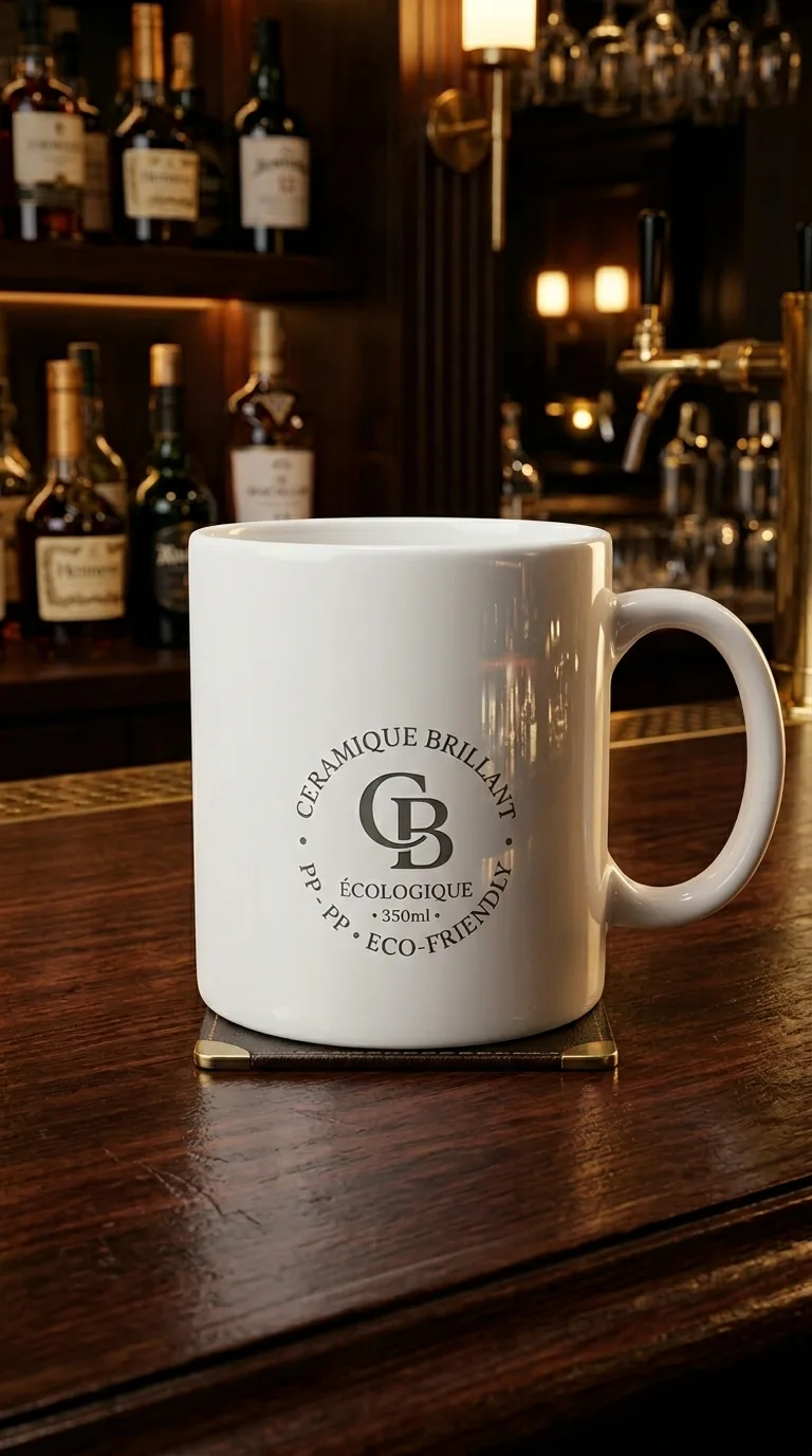 Mug Ceramique Brillant Logo