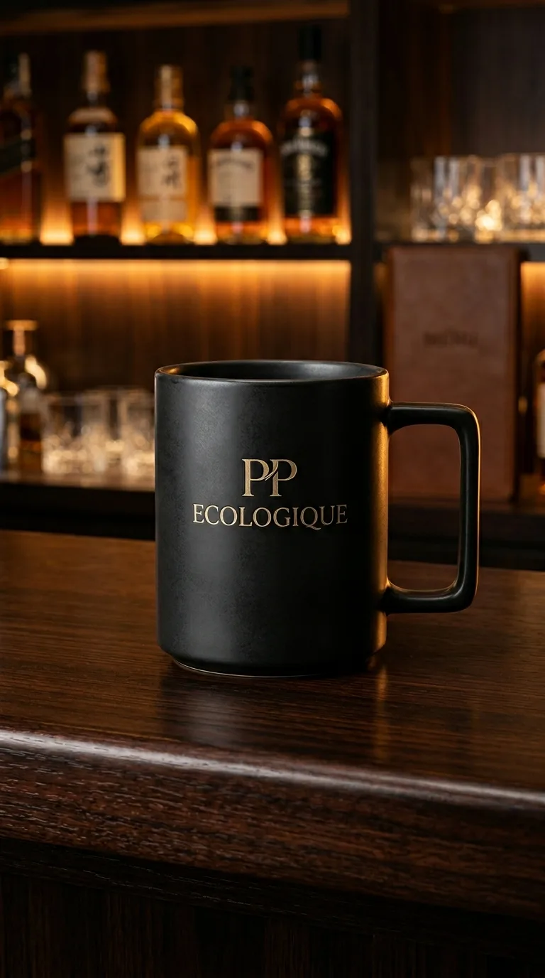 Mug Ceramique Mat Gravable — vue 2