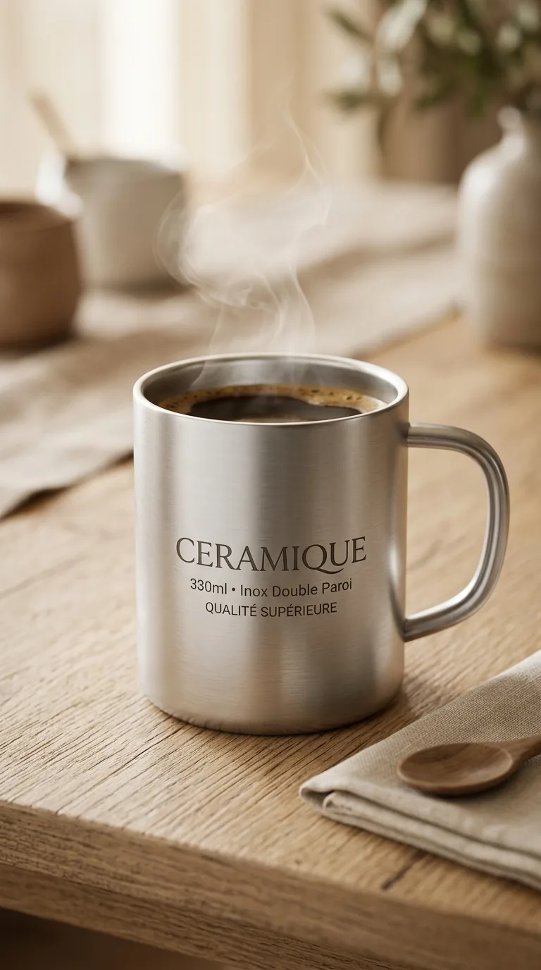 Mug Inox Double Paroi