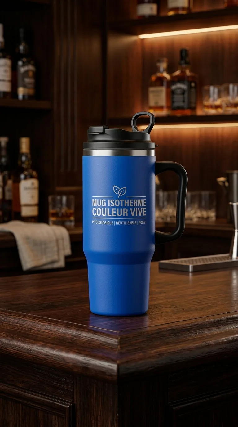 Mug Isothermique Couleur Vive