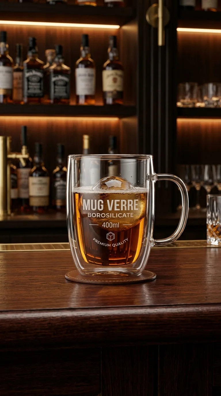 Mug Verre Borosilicate