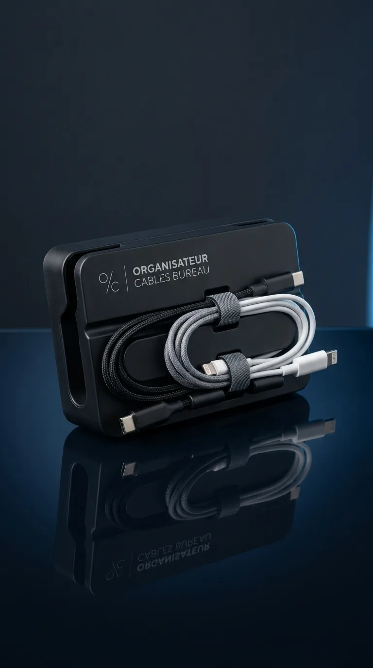 Organisateur Cable Bureau