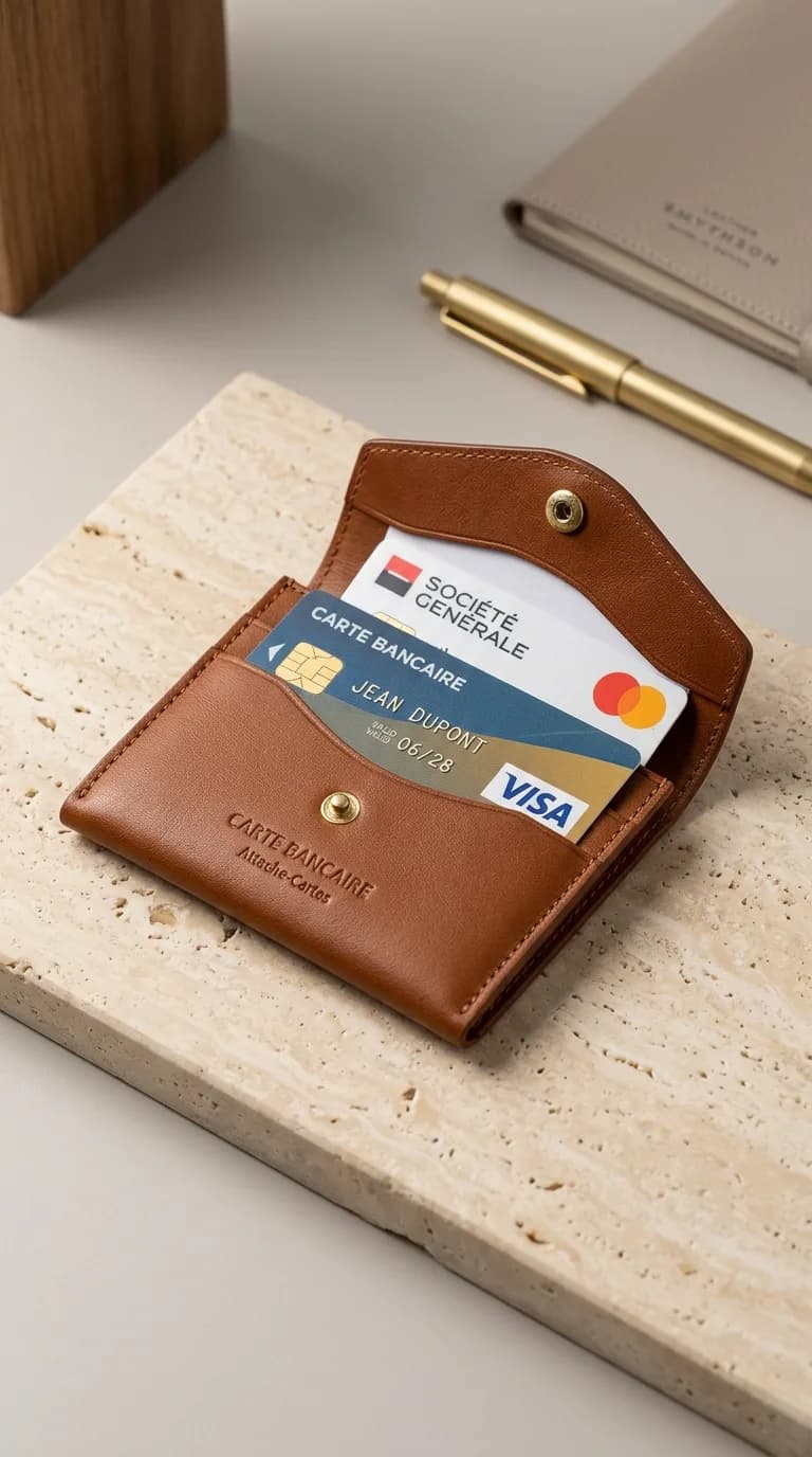 Porte Carte Cuir