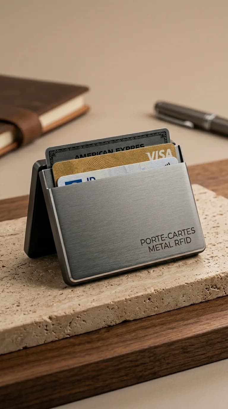 Porte Carte Metal