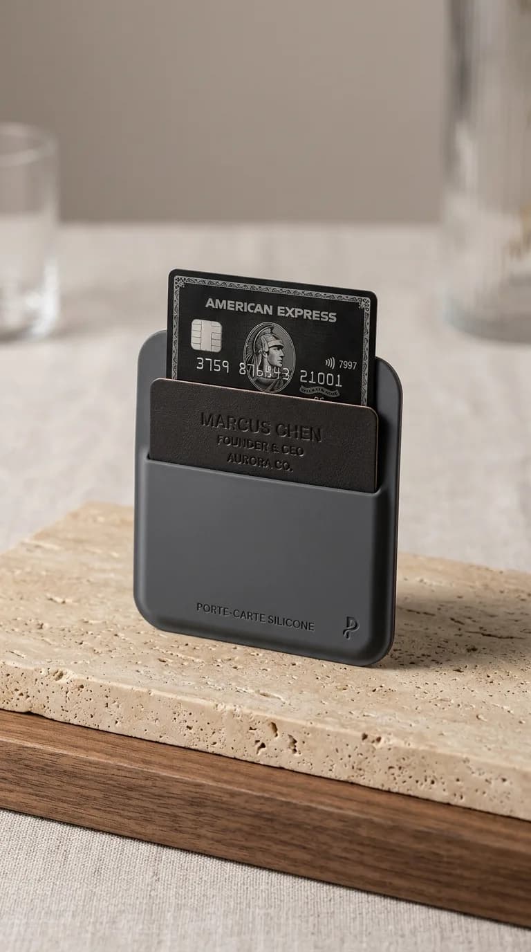 Porte Carte Silicone